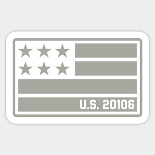 Redline - Staff Car U.S. Army (Military Bronze) Sticker